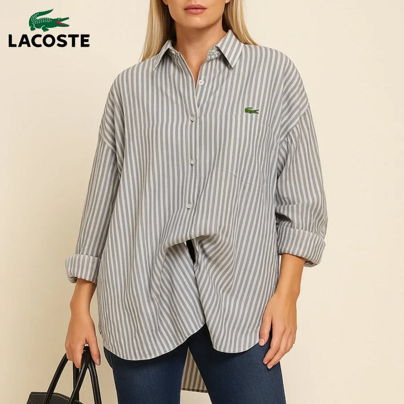 LC™ Camisa Elegante y Casual a Rayas