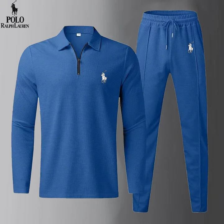 Conjunto de jersey de 2 piezas para hombre - Estilo casual RL®