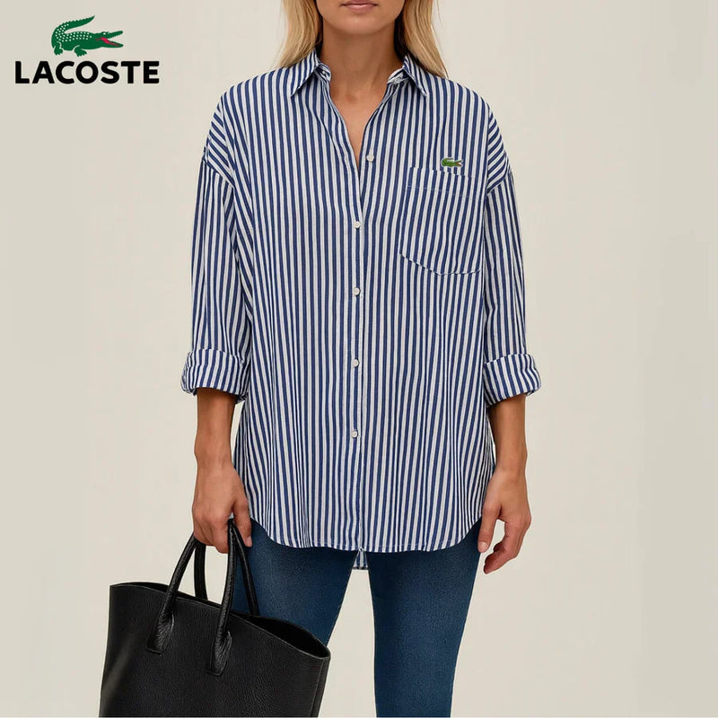 LC™ Camisa Elegante y Casual a Rayas