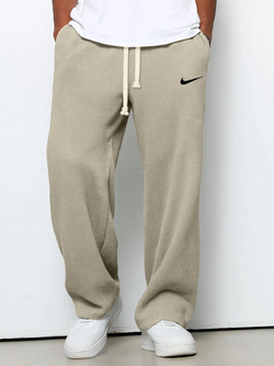 NK – Pantalones de Textura de Gofre